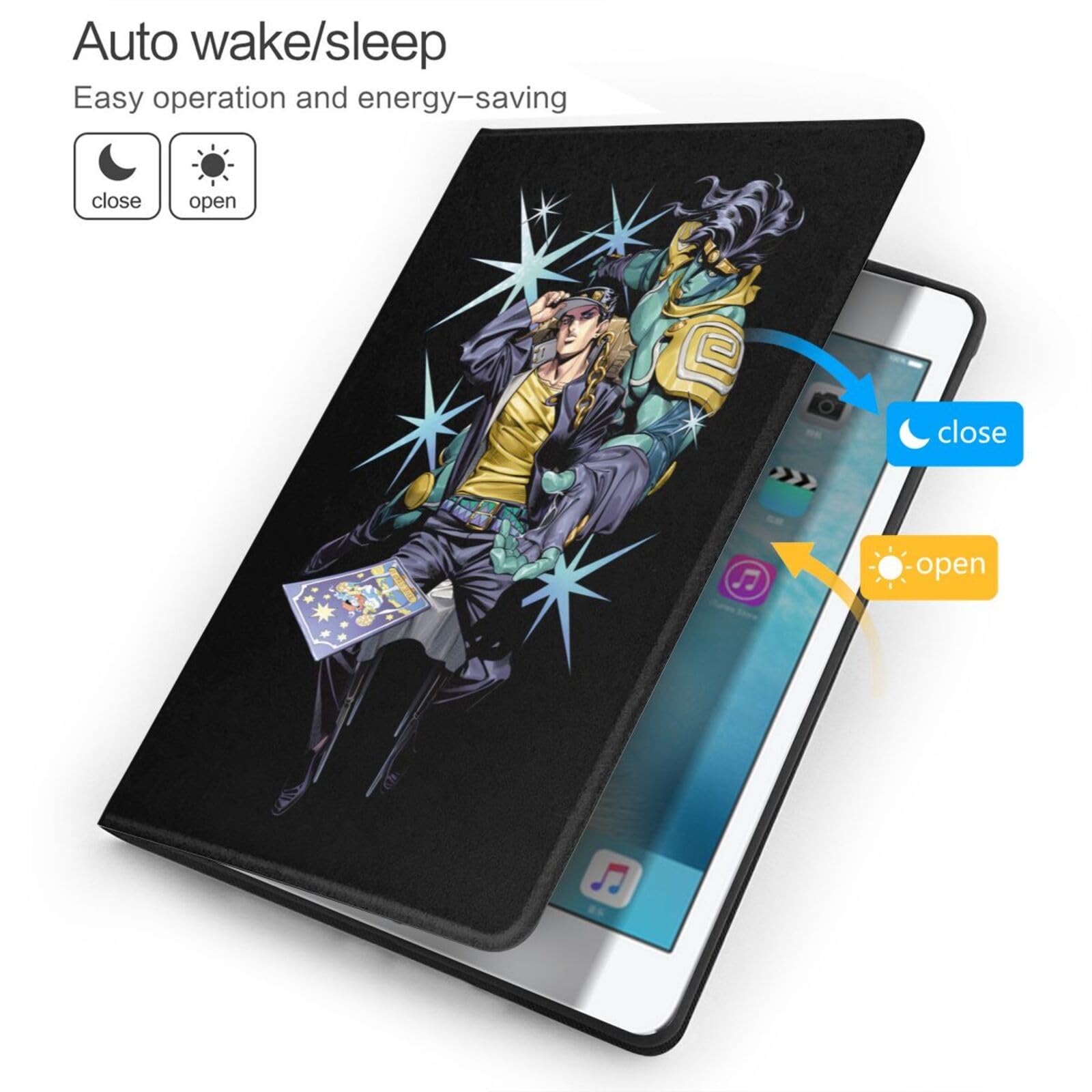 Amazon.co.jp: iPad 10.2 ケース iPad 9/8/7 ケース ジョジョの奇妙な
